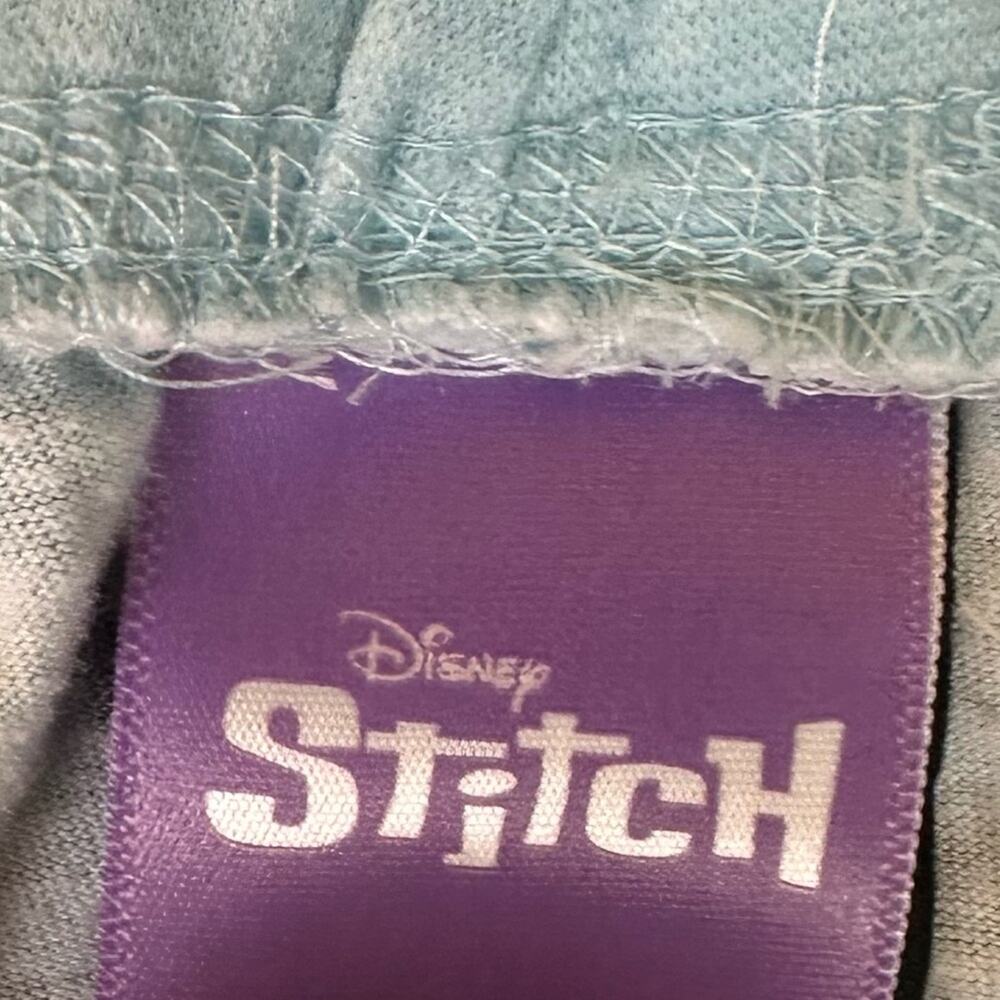 Disney LILO and Stitch Blue Pajamas Pants Size Medium - Picture 9 of 10